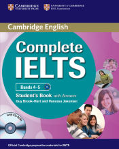 Portada de Complete IELTS Bands 4–5 Student's Book with Answers with CD-ROM