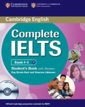 Portada de Complete IELTS Bands 4-5 Student's Pack (Student's Book with Answers with CD-ROM and Class Audio CDs (2))