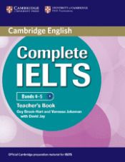 Portada de Complete IELTS Bands 4-5 Teacher's Book