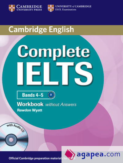 Complete IELTS Bands 4-5 Workbook without Answers with Audio CD