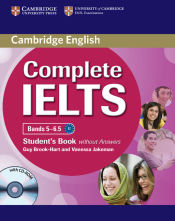 Portada de Complete IELTS Bands 5-6.5 Student's Book without Answers with CD-ROM