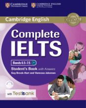 Portada de Complete IELTS Bands 6.5-7.5 Student's Book with answers with CD-ROM with Testbank