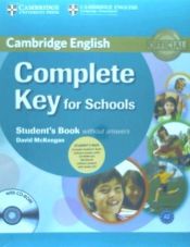 Portada de Complete Key for Schools Workbook without Answers with Audio CD