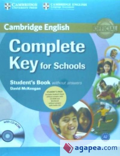 Complete Key for Schools Workbook without Answers with Audio CD