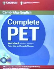 Portada de Complete PET Workbook without answers with Audio CD