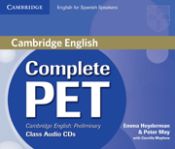 Portada de Complete PET for Spanish Speakers Class Audio CDs (4)