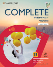 Portada de Complete Preliminary Second edition. Student's Book with answers with Online Practice