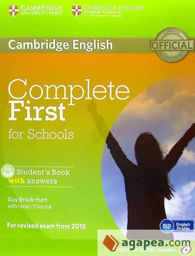 Complete first for schools with student's book, keys and cd-rom