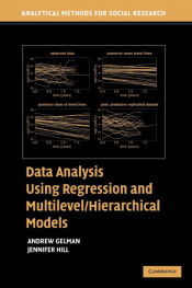 Portada de Data Analysis Using Regression and Multilevel/Hierarchical Models