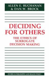 Portada de Deciding for Others