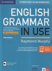 Portada de English Grammar in Use Fifth edition Klett edition. Book with answers and ebook and Augmented App