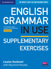 Portada de English Grammar in Use Supplementary Exercises Book with Answers