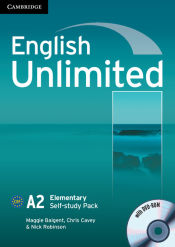 Portada de English Unlimited Elementary Self-study Pack (Workbook with DVD-ROM)