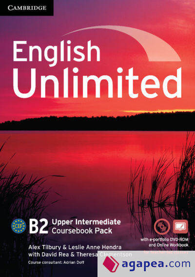 English Unlimited Upper Intermediate Coursebook with e-Portfolio and Online Workbook Pack