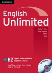 Portada de English Unlimited Upper Intermediate Teacher's Pack (Teacher's Book with DVD-ROM)