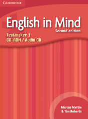 Portada de English in Mind Level 1 Testmaker CD-ROM and Audio CD 2nd Edition