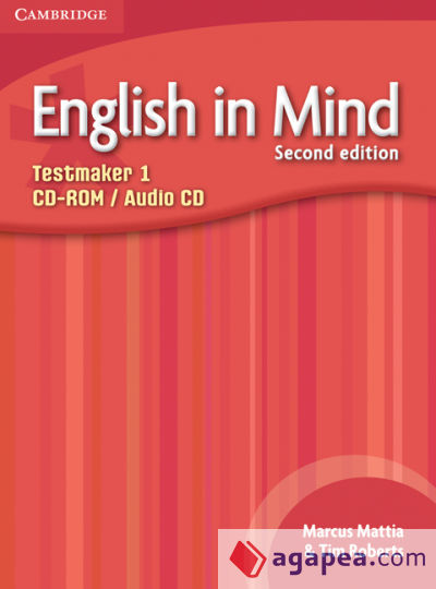 English in Mind Level 1 Testmaker CD-ROM and Audio CD 2nd Edition