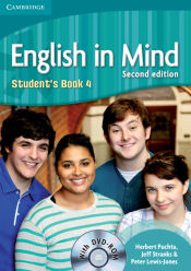 Portada de English in Mind Level 4 Student's Book with DVD-ROM 2nd Edition