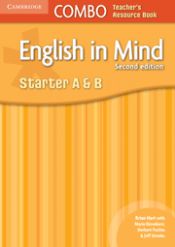 Portada de English in Mind Starter A and B Combo Teacher's Resource Book 2nd Edition