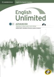 Portada de English unlimited for spanish speakers advanced teacher's pack (teacher's book with dvd-rom)