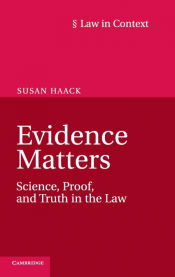 Portada de Evidence Matters