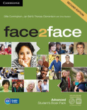 Portada de Face2face advanced: student's book with DVD-ROM and online workbook Pack