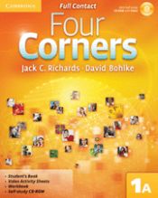 Portada de Four Corners Level 1 Full Contact A with Self-study CD-ROM