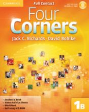 Portada de Four Corners Level 1 Full Contact B with Self-study CD-ROM