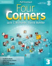 Portada de Four Corners Level 3 Full Contact with Self-study CD-ROM