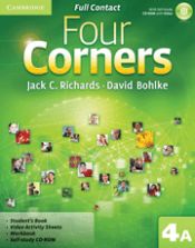 Portada de Four Corners Level 4 Full Contact A with Self-study CD-ROM