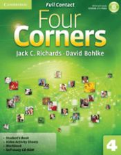 Portada de Four Corners Level 4 Full Contact with Self-study CD-ROM