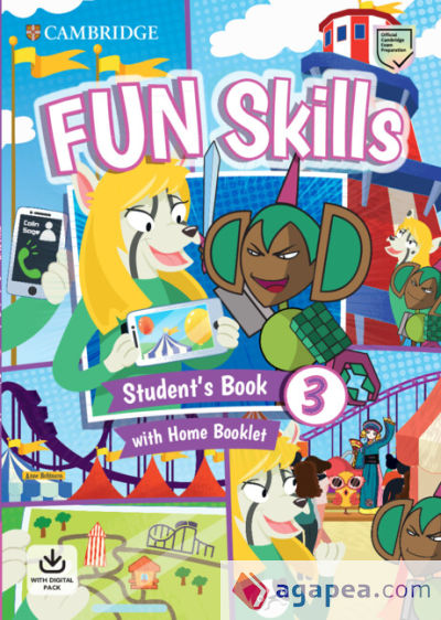 Fun Skills Level 3 Student's Book and Home Booklet with Online Activities