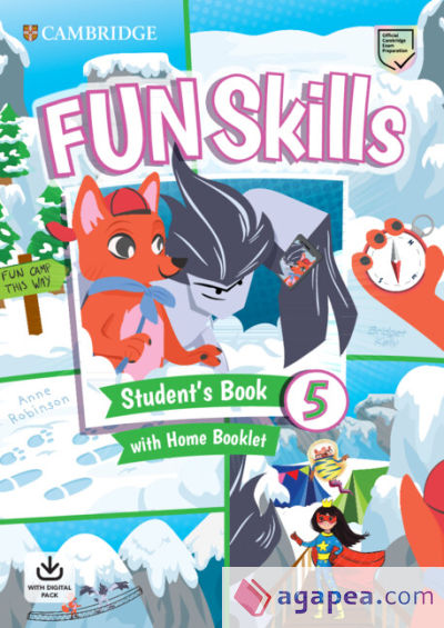 Fun Skills Level 5 Student's Book and Home Booklet with Online Activities