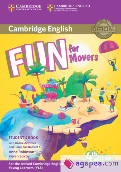 Fun for Movers Student's Book with Online Activities with Audio and Home Fun Booklet 4