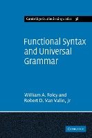 Portada de Functional Syntax and Universal Grammar