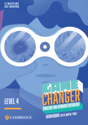 Portada de Game Changer English for Spanish Speakers Level 4 Workbook with Digital Pack