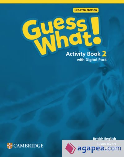 Guess What! British English Updated Level 2 Activity Book with Digital Pack