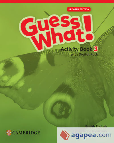 Guess What! British English Updated Level 3 Activity Book with Digital Pack