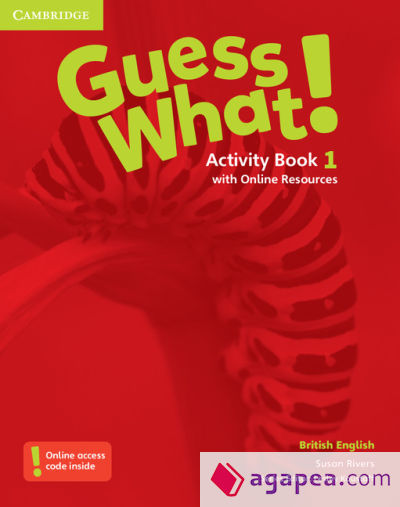 Guess What! Level 1 Activity Book with Online Resources British English