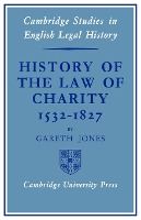 Portada de History of the Law of Charity, 1532-1827