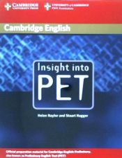 Portada de Insight into PET Student's Book without Answers