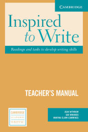 Portada de Inspired to Write Teacher's Manual