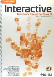 Portada de Interactive for Spanish Speakers Level 3 Teacher's Resource Book with Class Audio CDs (4)