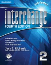Portada de Interchange Level 2 Full Contact with Self-study DVD-ROM 4th Edition