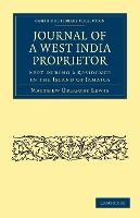 Portada de Journal of a West India Proprietor