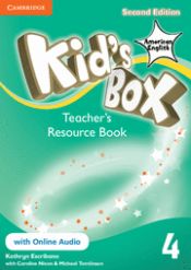 Portada de Kid's Box American English Level 4 Teacher's Resource Book with Online Audio 2nd Edition