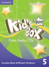 Portada de Kid's Box American English Level 5 Class Audio CDs (3) 2nd Edition