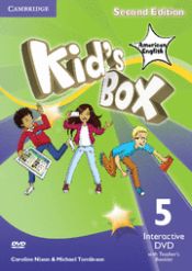 Portada de Kid's Box American English Level 5 Interactive DVD (NTSC) with Teacher's Booklet 2nd Edition