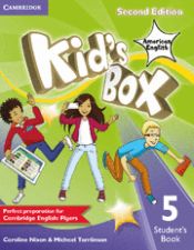 Portada de Kid's Box American English Level 5 Student's Book 2nd Edition