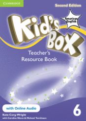 Portada de Kid's Box American English Level 6 Teacher's Resource Book with Online Audio 2nd Edition